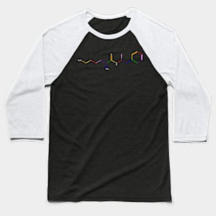 Vyvanse Molecule Chemistry Molecule Baseball T-Shirt